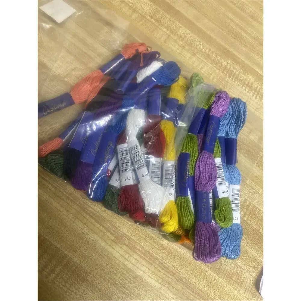 New Lot Of 33 Craftways CrossStitch Floss Embroidery Thread Cross-stitch